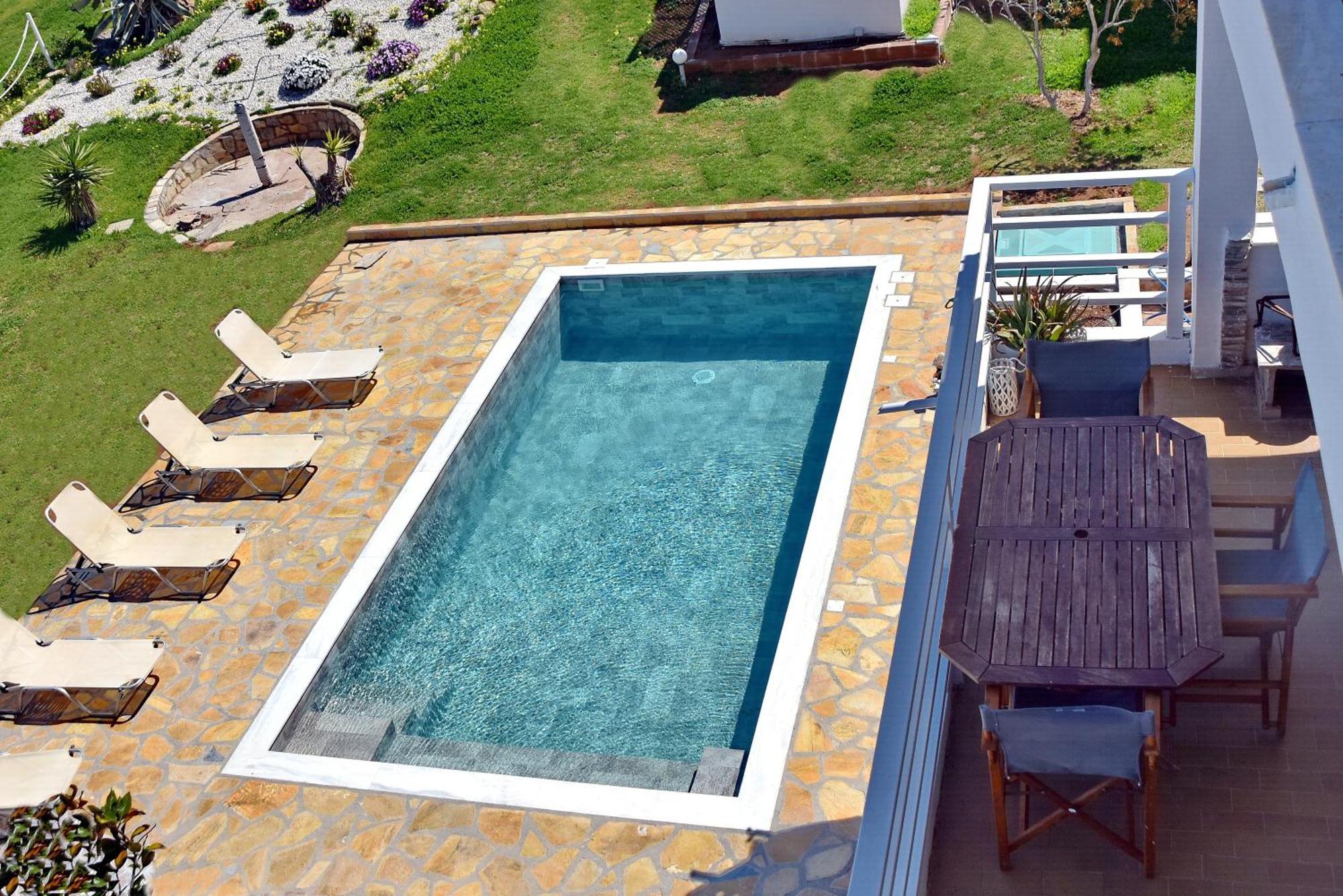 Antorina Beachfront Villas With Private Pools Kamari  Экстерьер фото